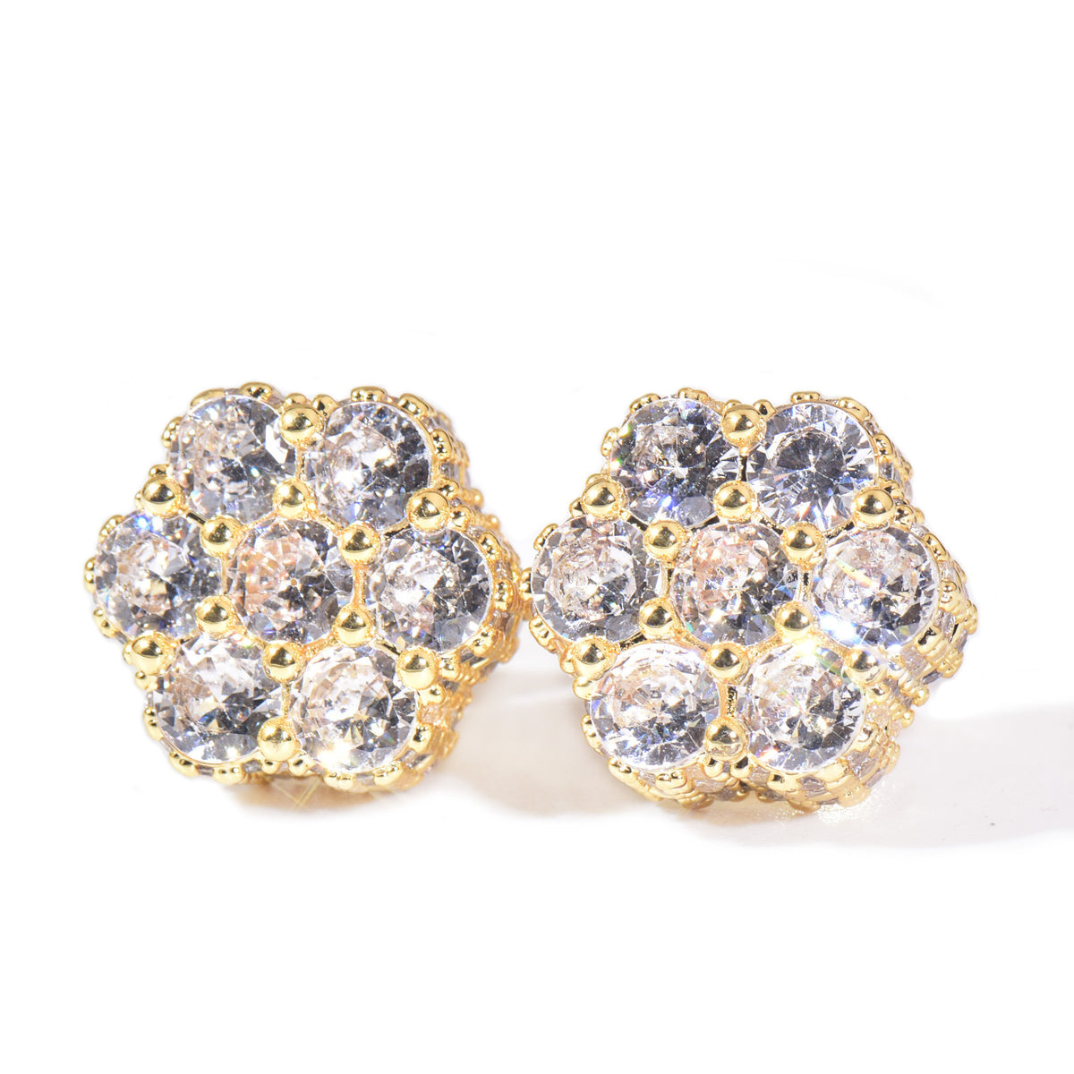 Floral Cluster Stud Earrings for Women product image