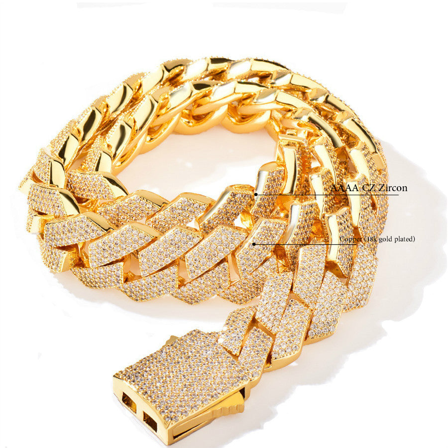 Iced Out Cuban Chain Necklace for Men product image