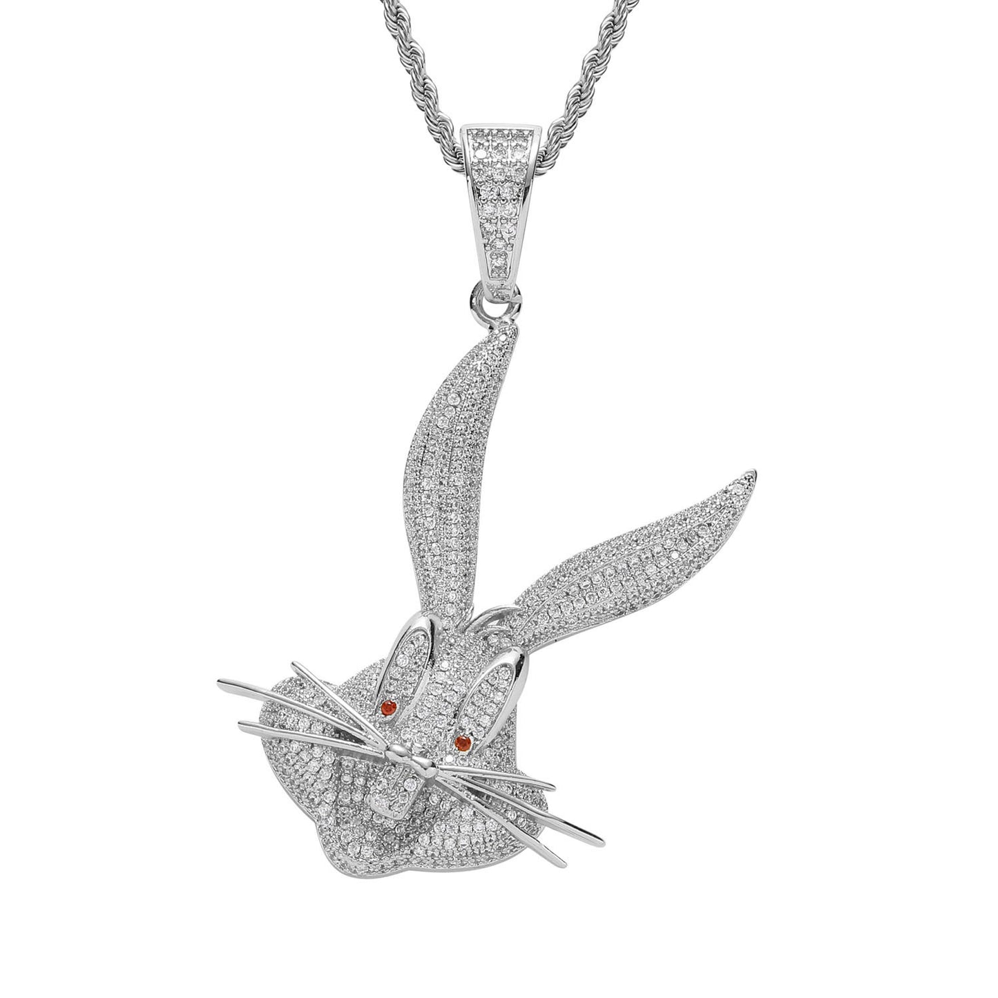 Hip Hop Fashion Pearl Necklace for Men and Women