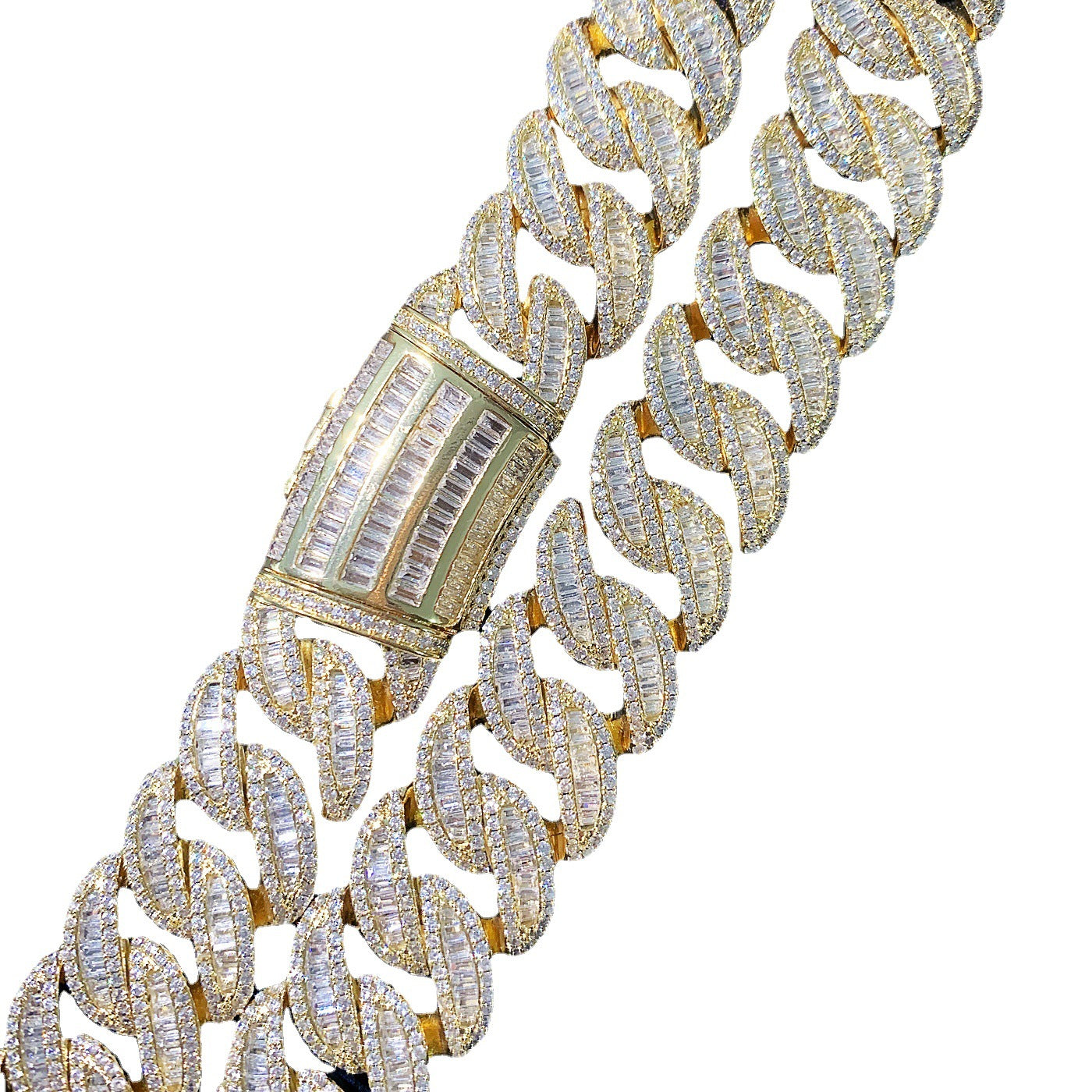 Iced Out Cuban Link Chain for Men