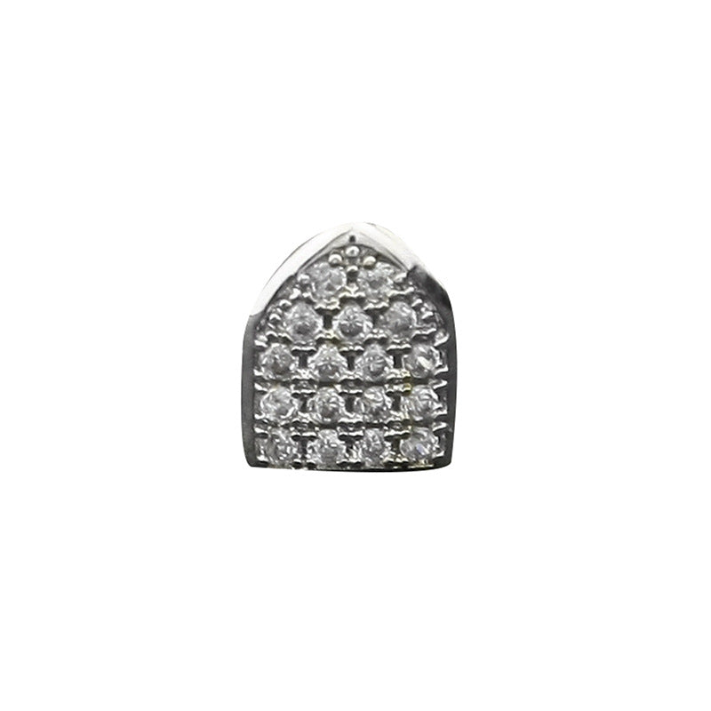 Elegant Cubic Zirconia Arch Charm Pendant for Necklace Bracelet - Gold, Silver & Two-Tone