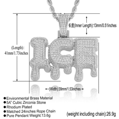 Hip Hop Fashion Stainless Steel Necklace for Men and Women
