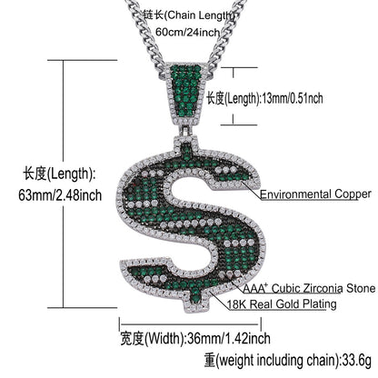 Dragon Copper Pendant Necklace for Men and Women