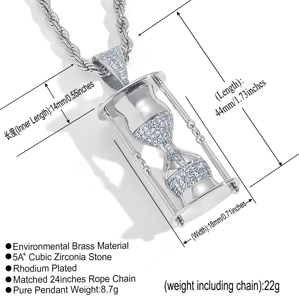Hip Hop Fashion Copper Pendant Necklace for Men and Women
