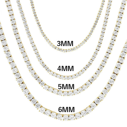Iced Out Tennis Chain Necklace