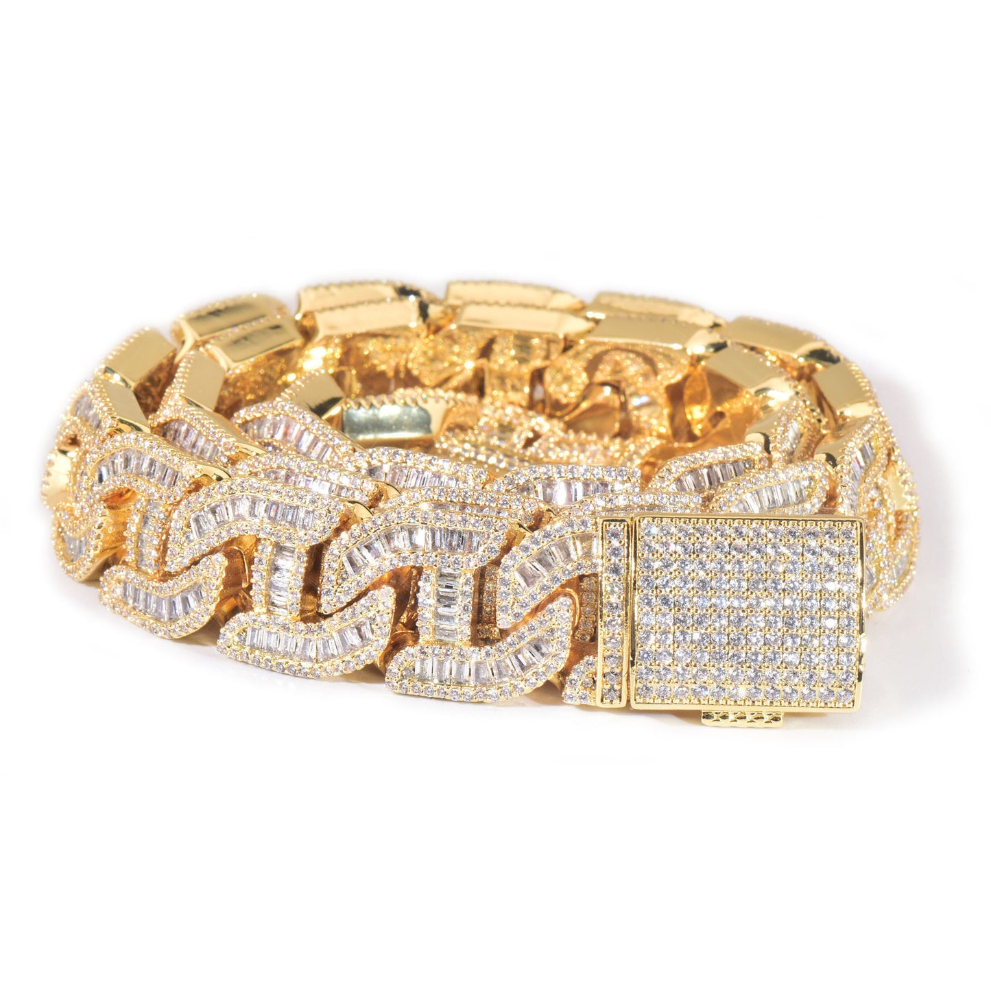 Iced Out Cuban Link Necklace for Men