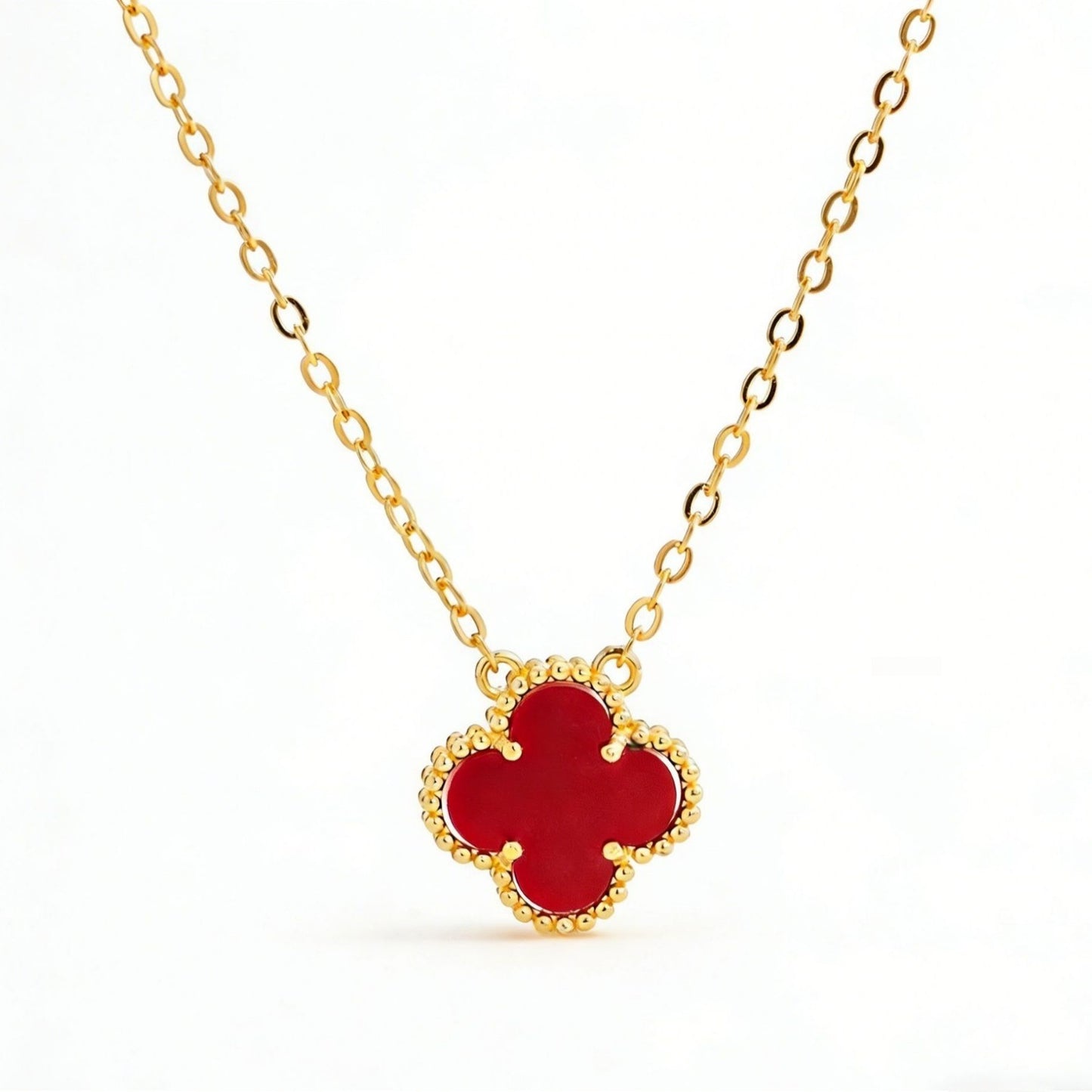 Elegant Clover Pendant Necklace for Women Dainty Everyday Layering Piece product image