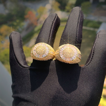 Iced Out Circle Ring