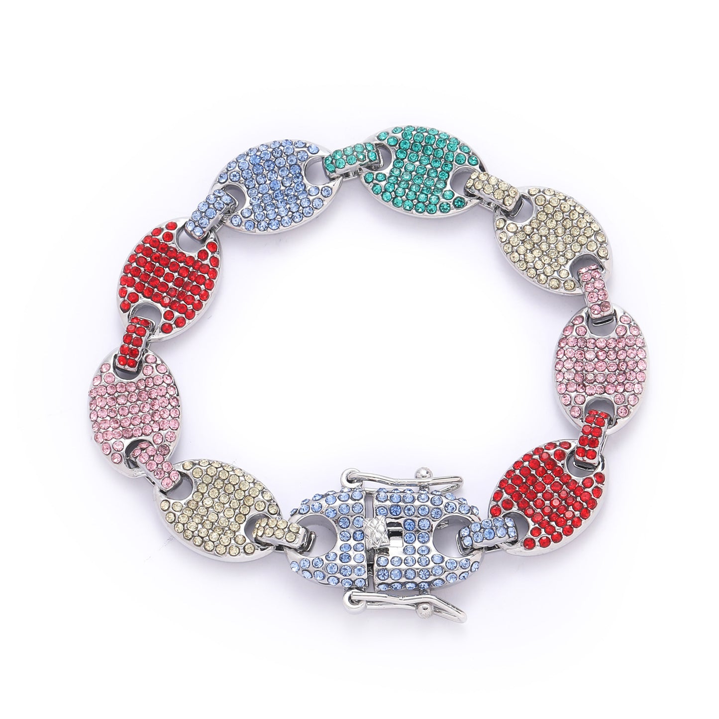 Hip Hop Fashion Alloy Bracelet for Men