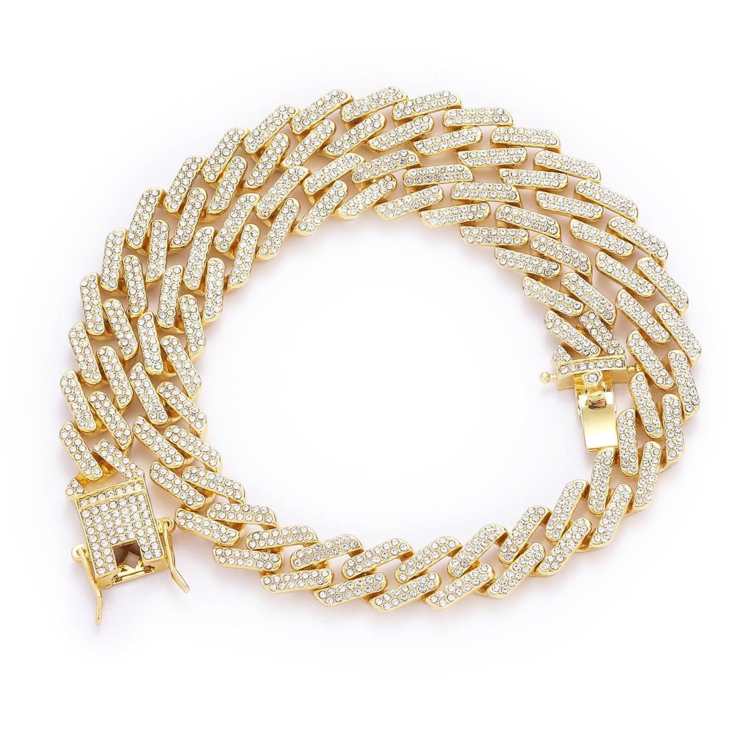 Light Luxury Cuban Link Alloy Necklace for Men