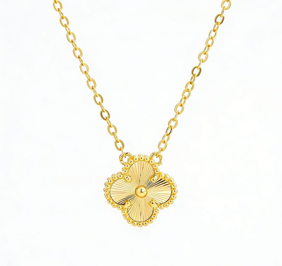 Elegant Clover Pendant Necklace for Women Dainty Everyday Layering Piece product image