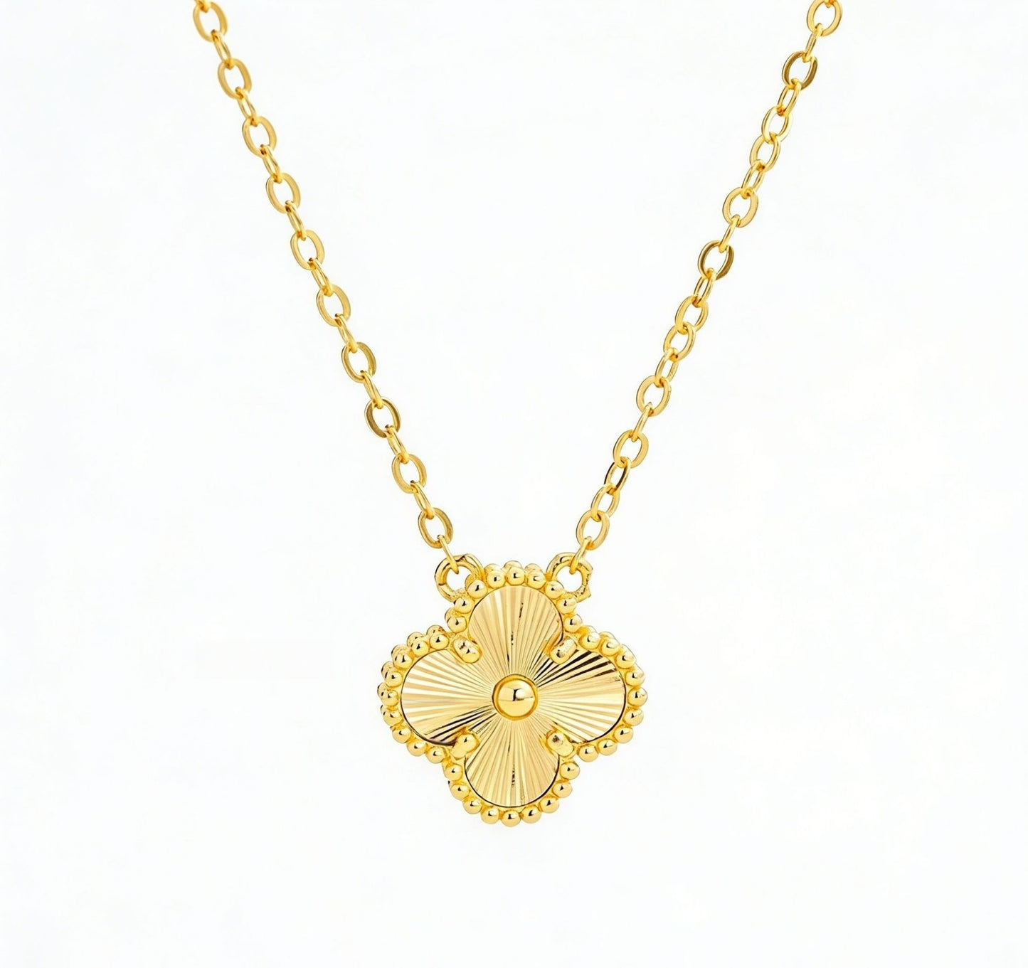 Elegant Clover Pendant Necklace for Women Dainty Everyday Layering Piece product image