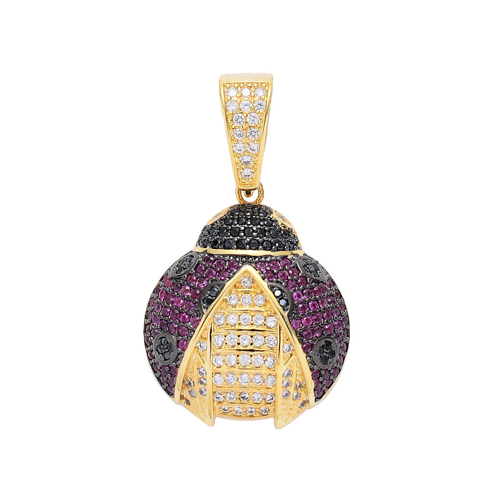 Hip Hop Vintage Fashion Copper Pendant Necklace for Men and Women