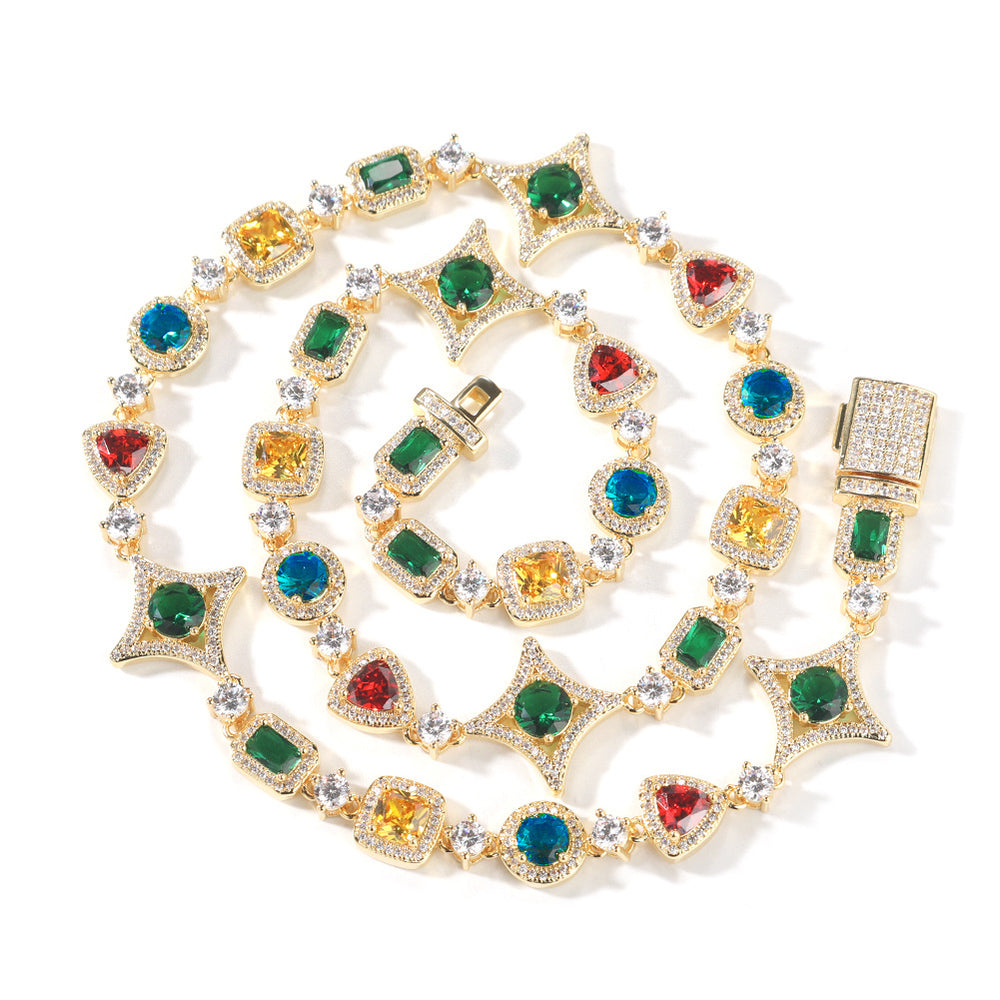 Multicolor crystal jewelry from JWLZHUB