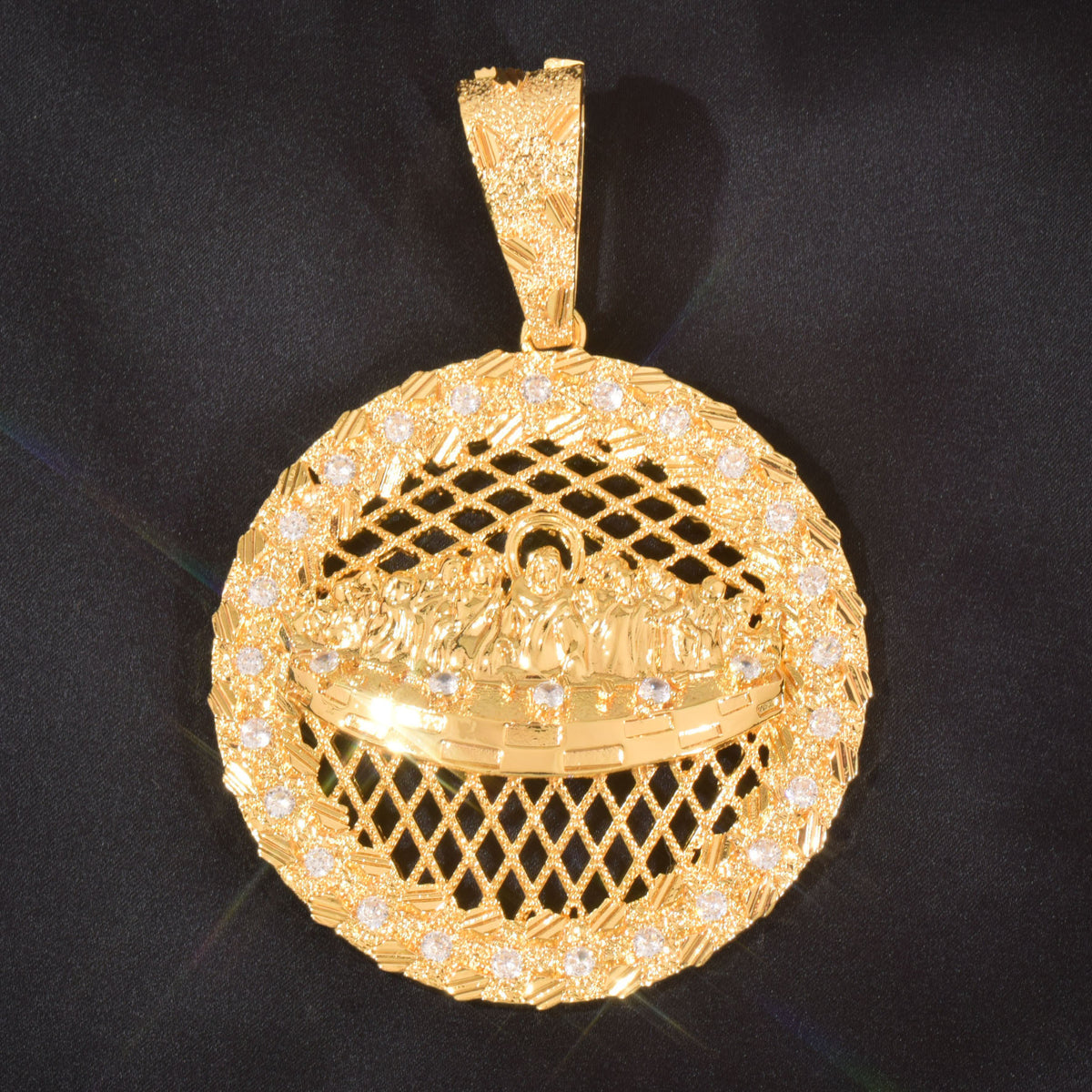 Unisex Basketball Hoop Hip Hop Pendant Necklace product image