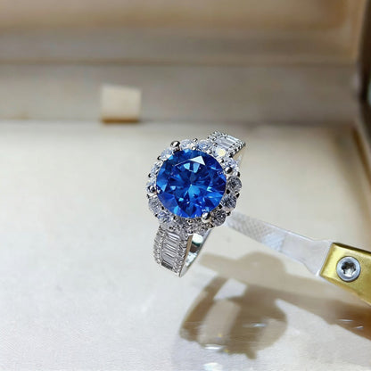 European And American Inspired Geometric Ring For Women