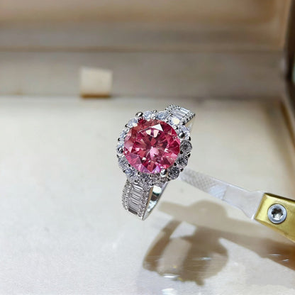 European And American Inspired Geometric Ring For Women