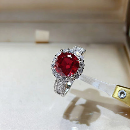 European And American Inspired Geometric Ring For Women