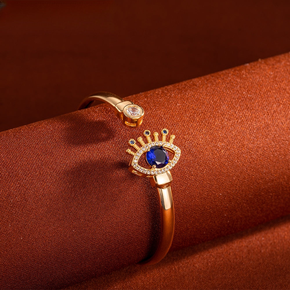 Evil Eye Minimalist Bracelet for Women Gift