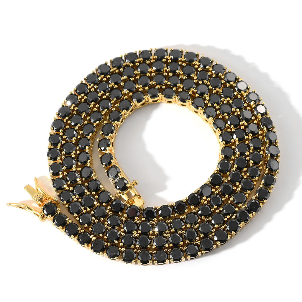 Hip Hop Vintage Fashion Cubic Zirconia Pendant Necklace for Men