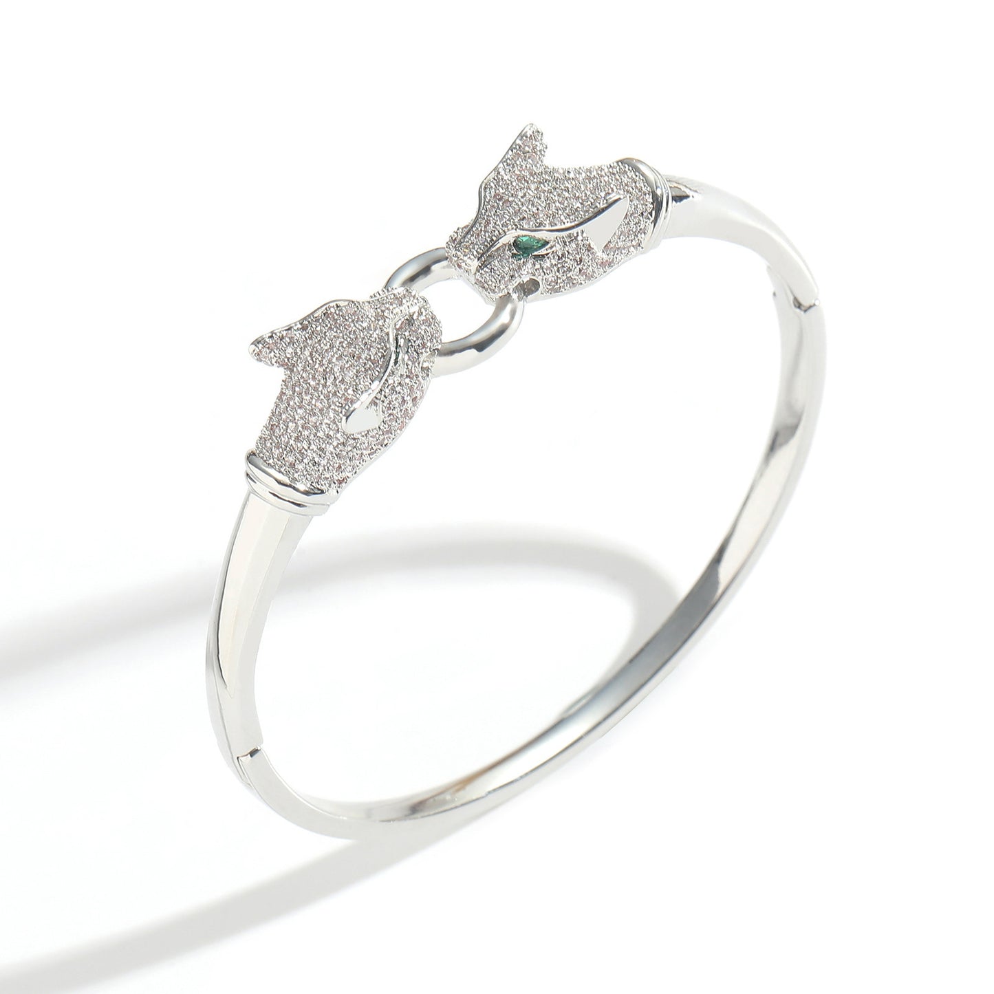 Hip Hop Minimalist Geometric Cubic Zirconia Bracelet for Men and Women