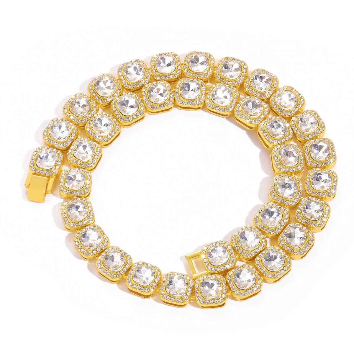 Hip Hop Light Luxury Iced Link Alloy Necklace for Men product image