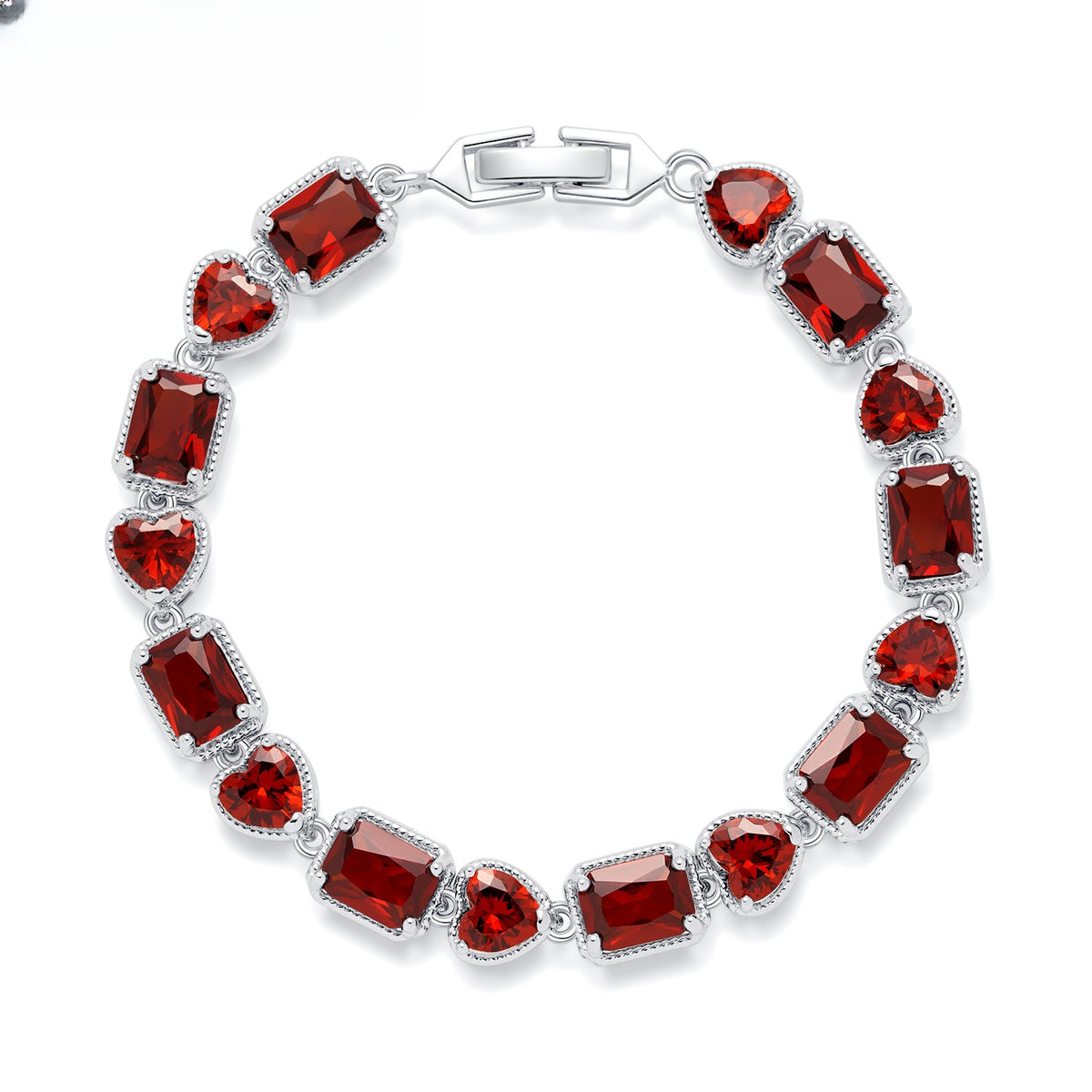 Heart Gem Statement Bracelet for Women product image