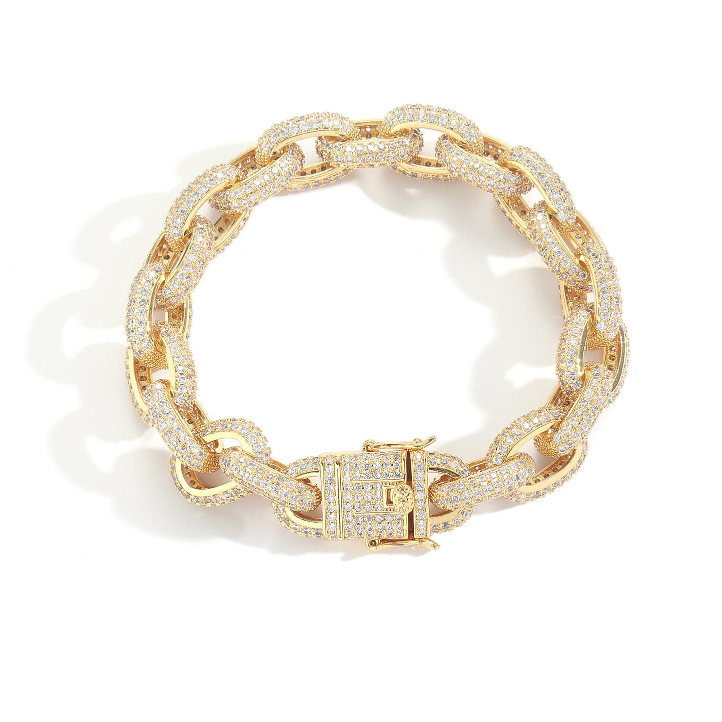 Hip Hop Fashion Copper Bracelet for Men