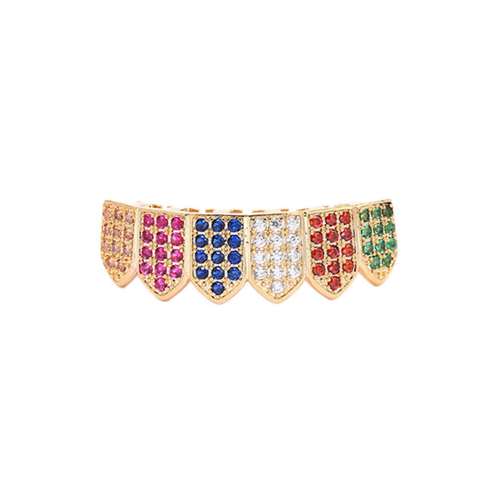 Hip Hop Punk Cuban Link Cubic Zirconia Bracelet for Men and Women