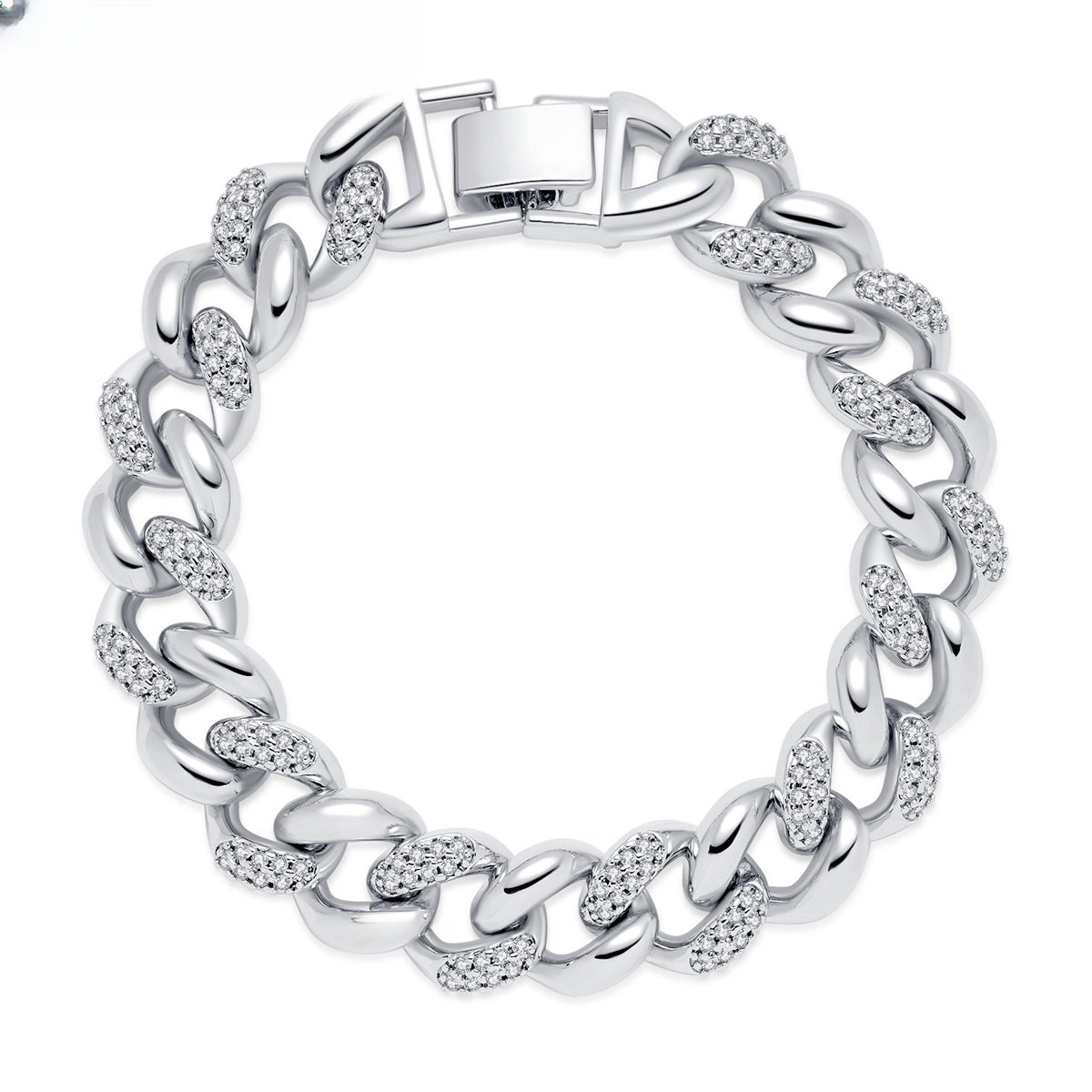 Pavé Link Chain Bracelet for Women product image