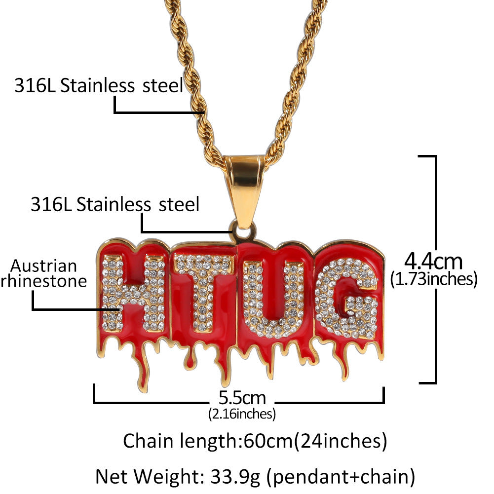 HTUG金色+3mm24inch麻花链