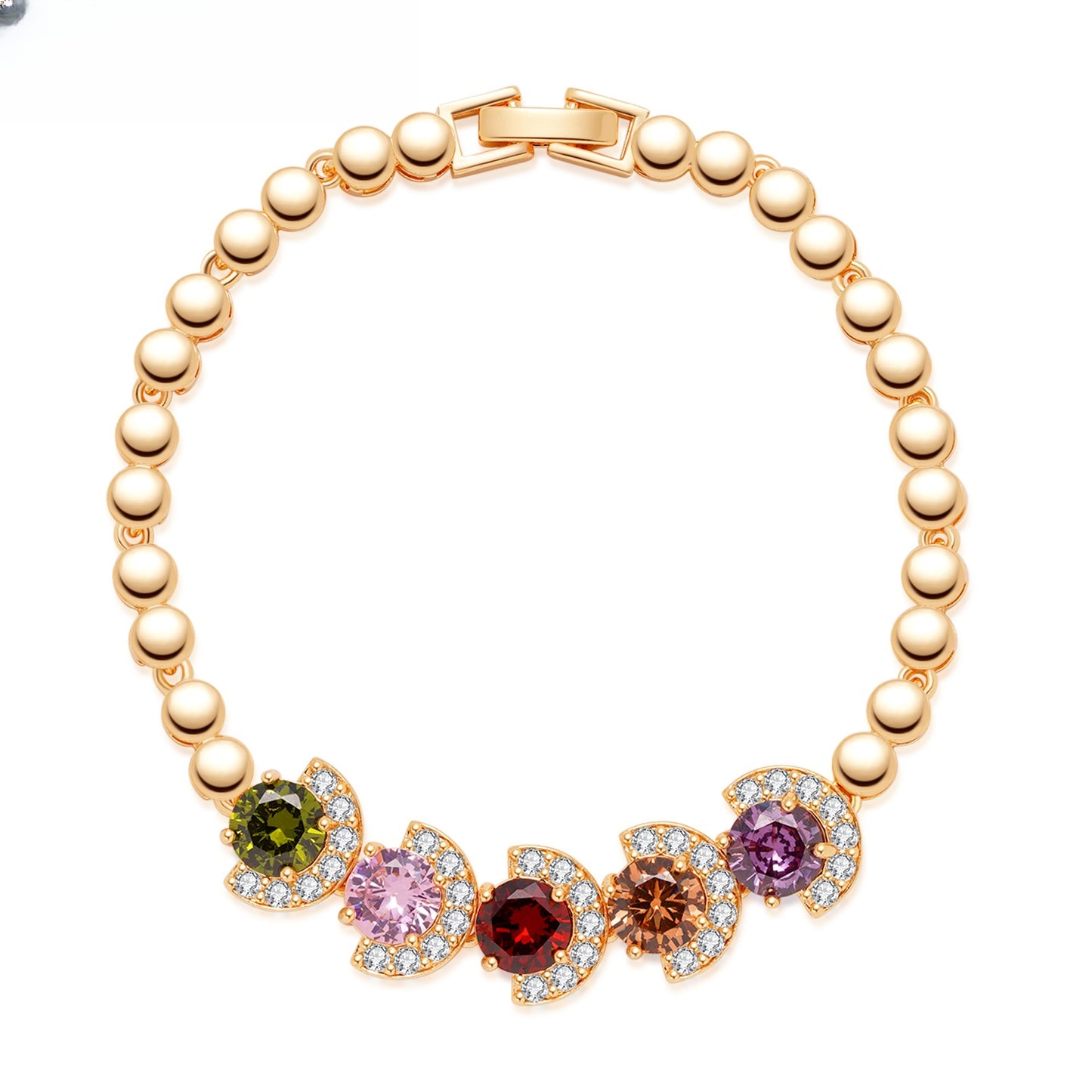 Floral Heart Elegant Bracelet for Women