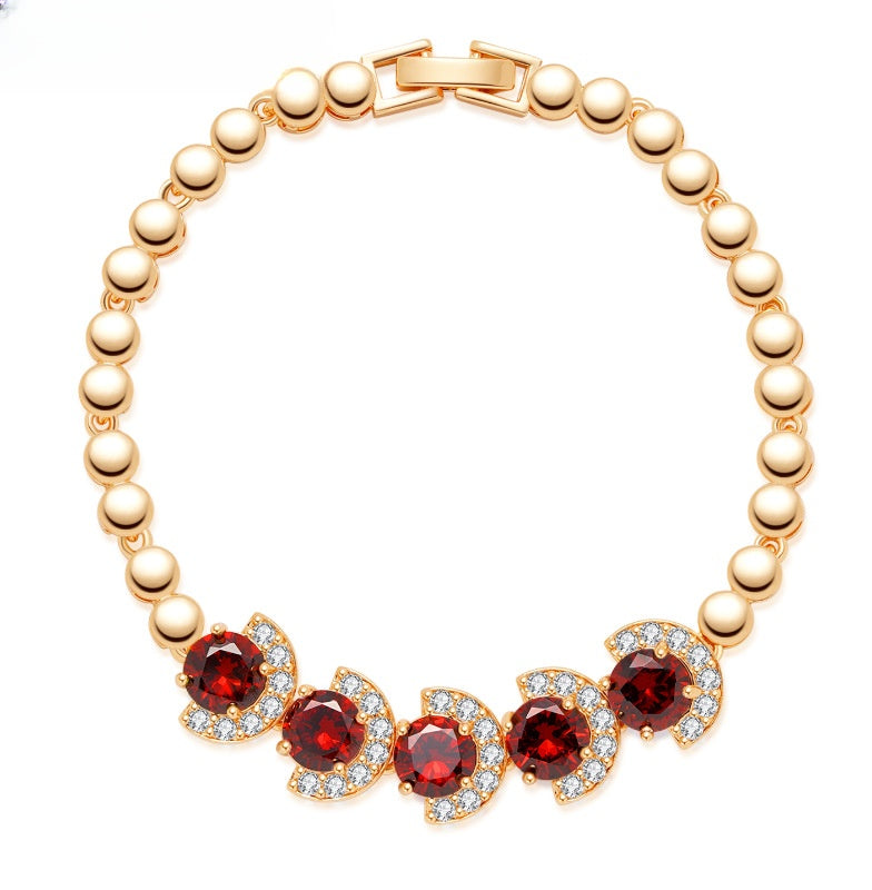 Floral Heart Elegant Bracelet for Women