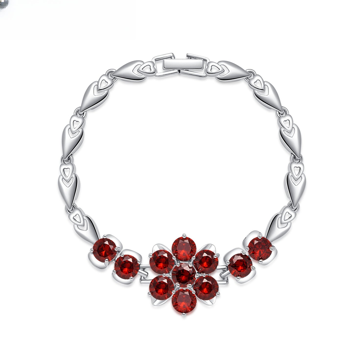 Floral Heart Elegant Bracelet for Women