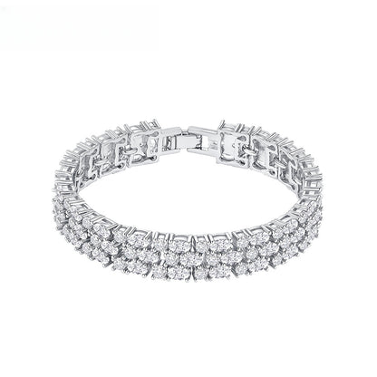 Oval Gem Tennis Bracelet for Women