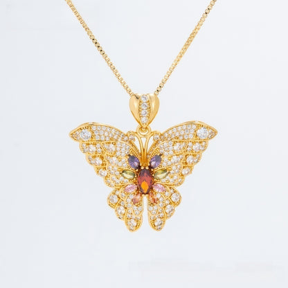 Elegant Ice Flower Statement Pendant Necklace for Women Party Jewelry