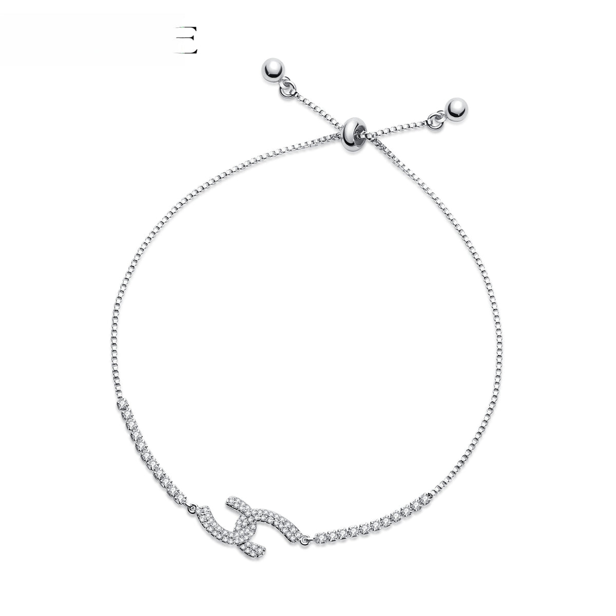 Elegant Four-Leaf Clover Adjustable Bracelet for Women - Gold Plated or Silver Plated Copper Chain Bracelet product image