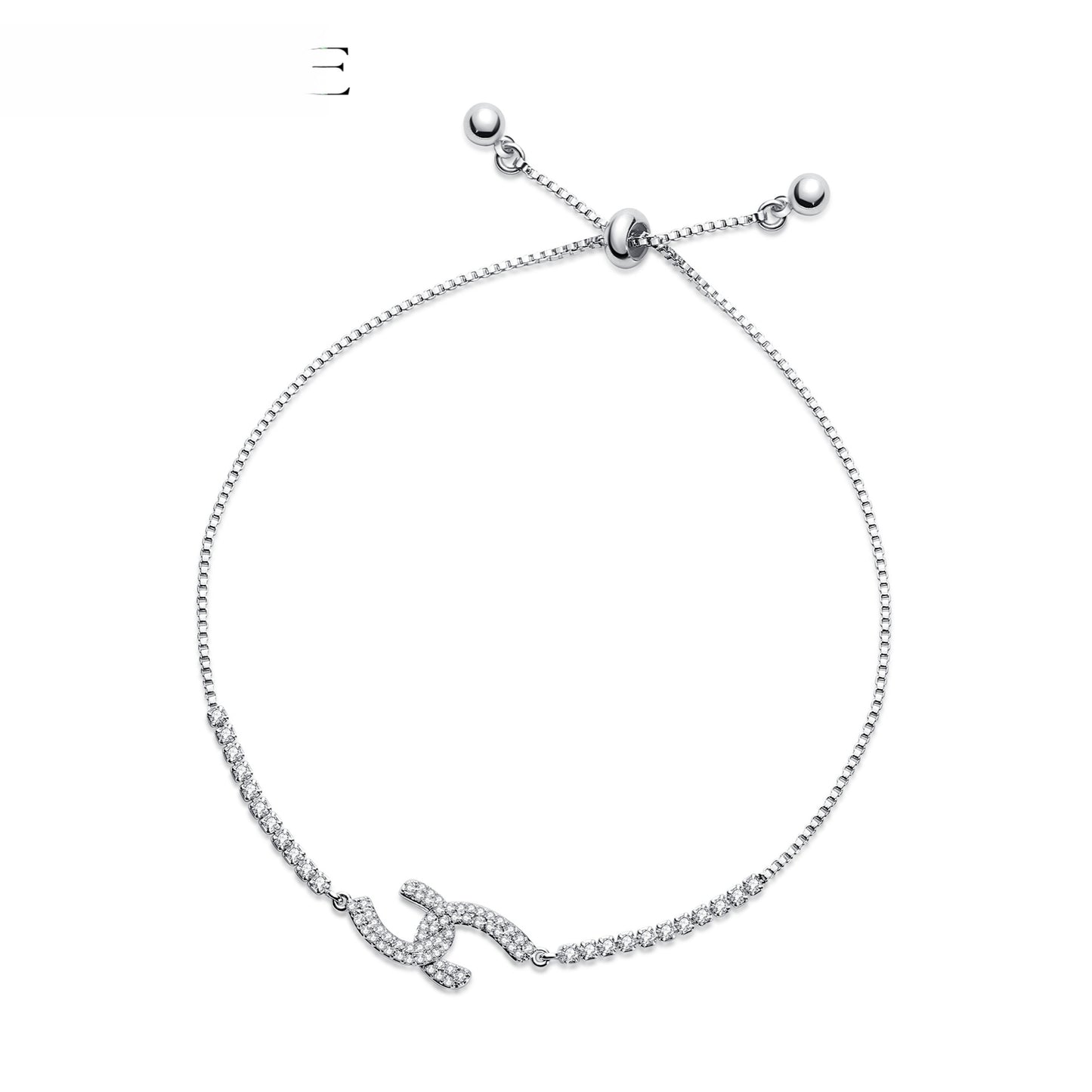 Elegant Four-Leaf Clover Adjustable Bracelet for Women - Gold Plated or Silver Plated Copper Chain Bracelet