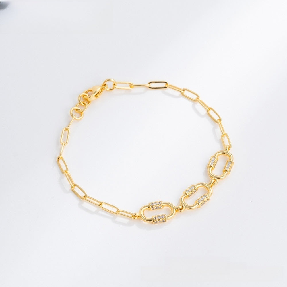 Broken Heart Minimalist Bracelet for Women