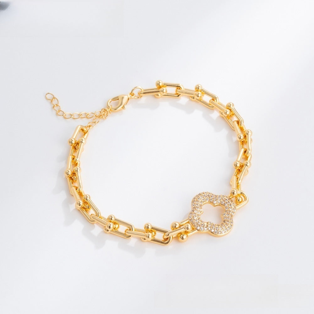Broken Heart Minimalist Bracelet for Women