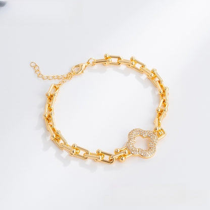 Broken Heart Minimalist Bracelet for Women