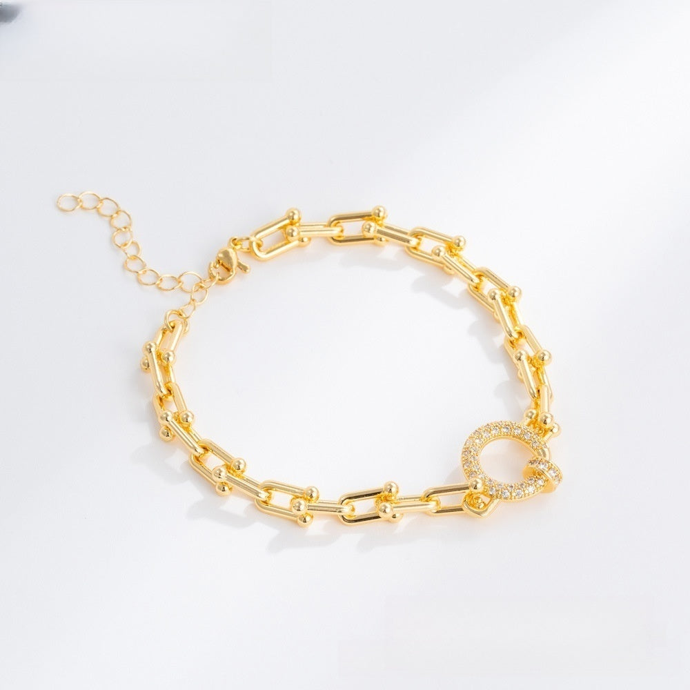 Broken Heart Minimalist Bracelet for Women