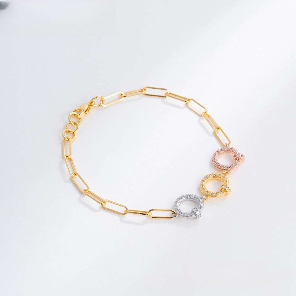 Broken Heart Minimalist Bracelet for Women