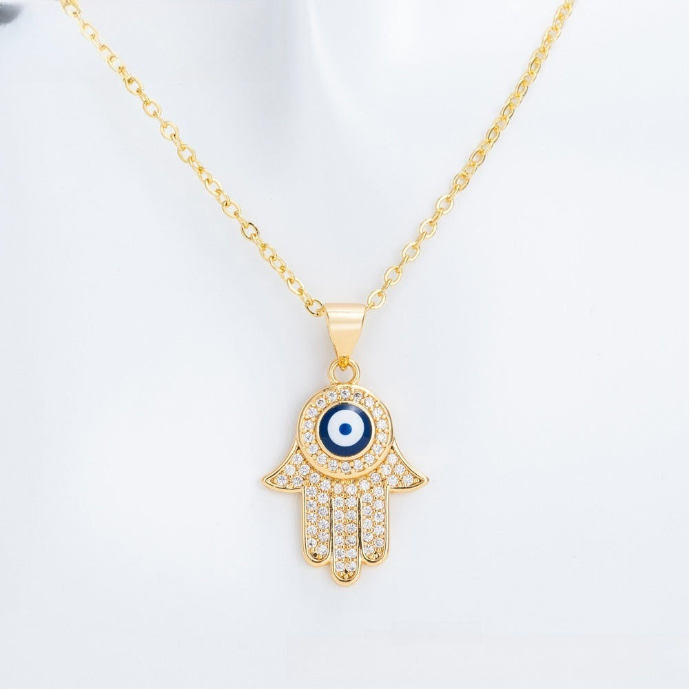 Minimalist Oval Link Pendant Necklace for Women