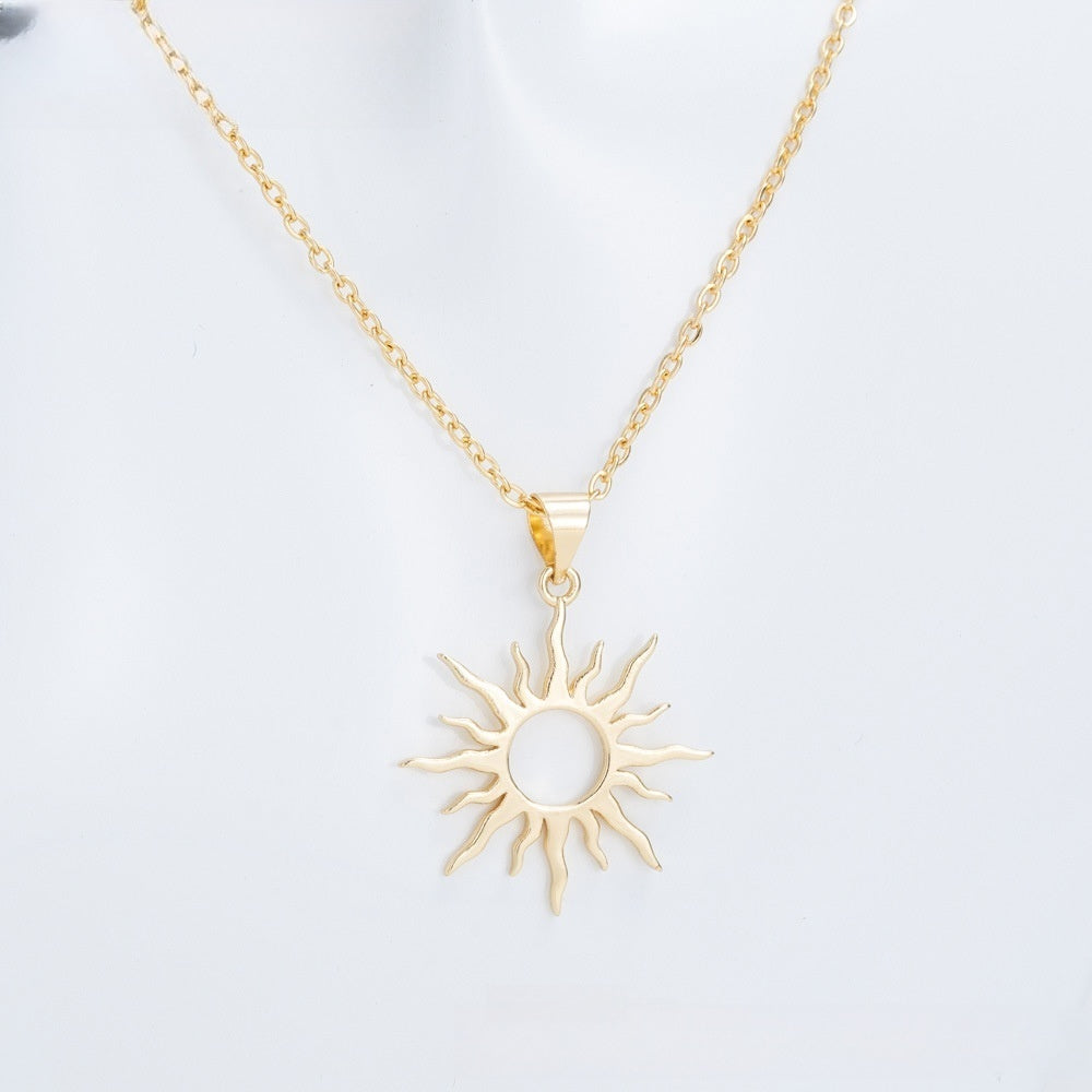 Minimalist Oval Link Pendant Necklace for Women