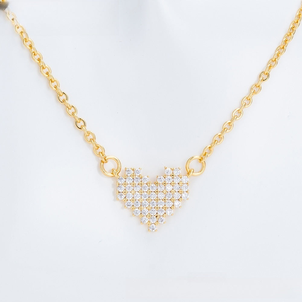 Minimalist Oval Link Pendant Necklace for Women