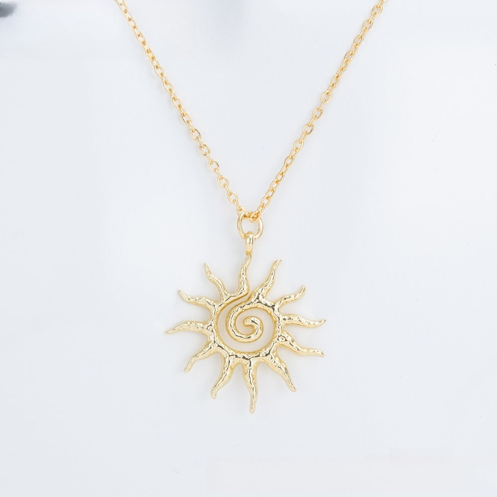 Minimalist Oval Link Pendant Necklace for Women