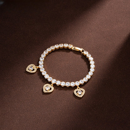 Floral Tennis Bracelet for Women
