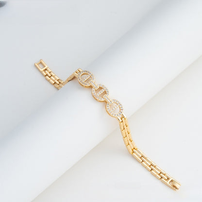 Camellia Charm Minimalist Bracelet for Women