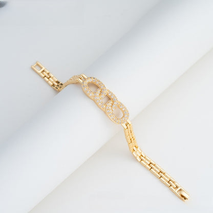 Camellia Charm Minimalist Bracelet for Women